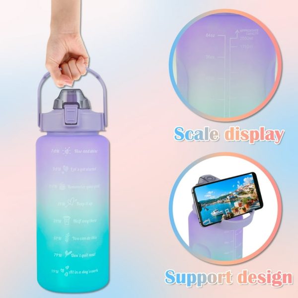 Sports Water Bottles Pack of 3