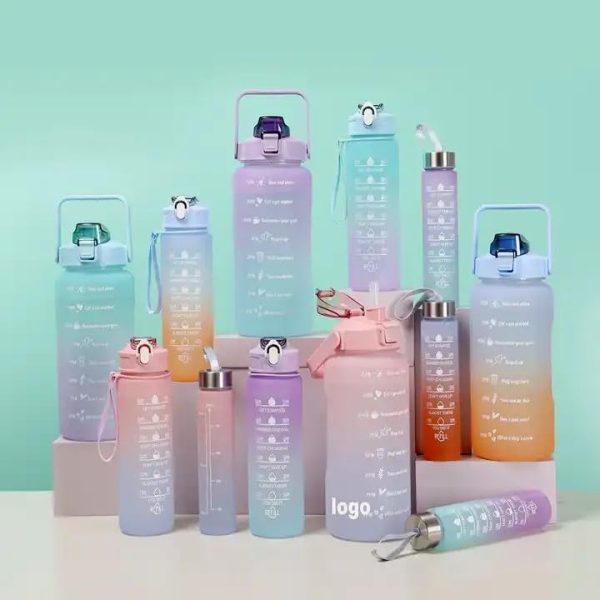 Sports Water Bottles Pack of 3